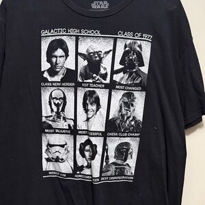Star Wars Black Galactic High School Tee